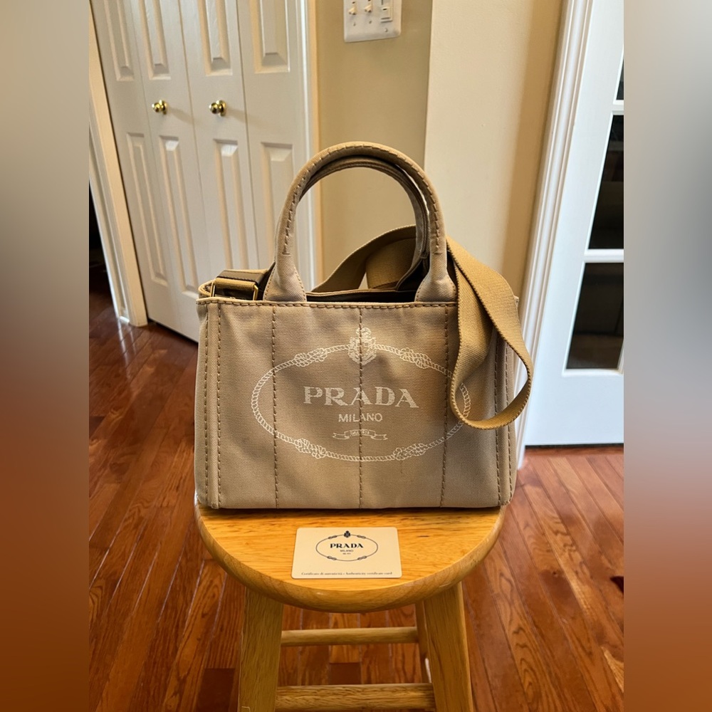Prada Canapé PM Tote